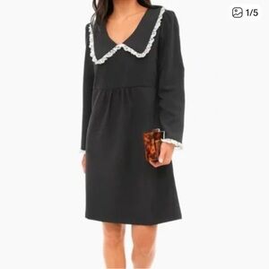 Tuckernuck Black Saxby Long Sleeve Dress